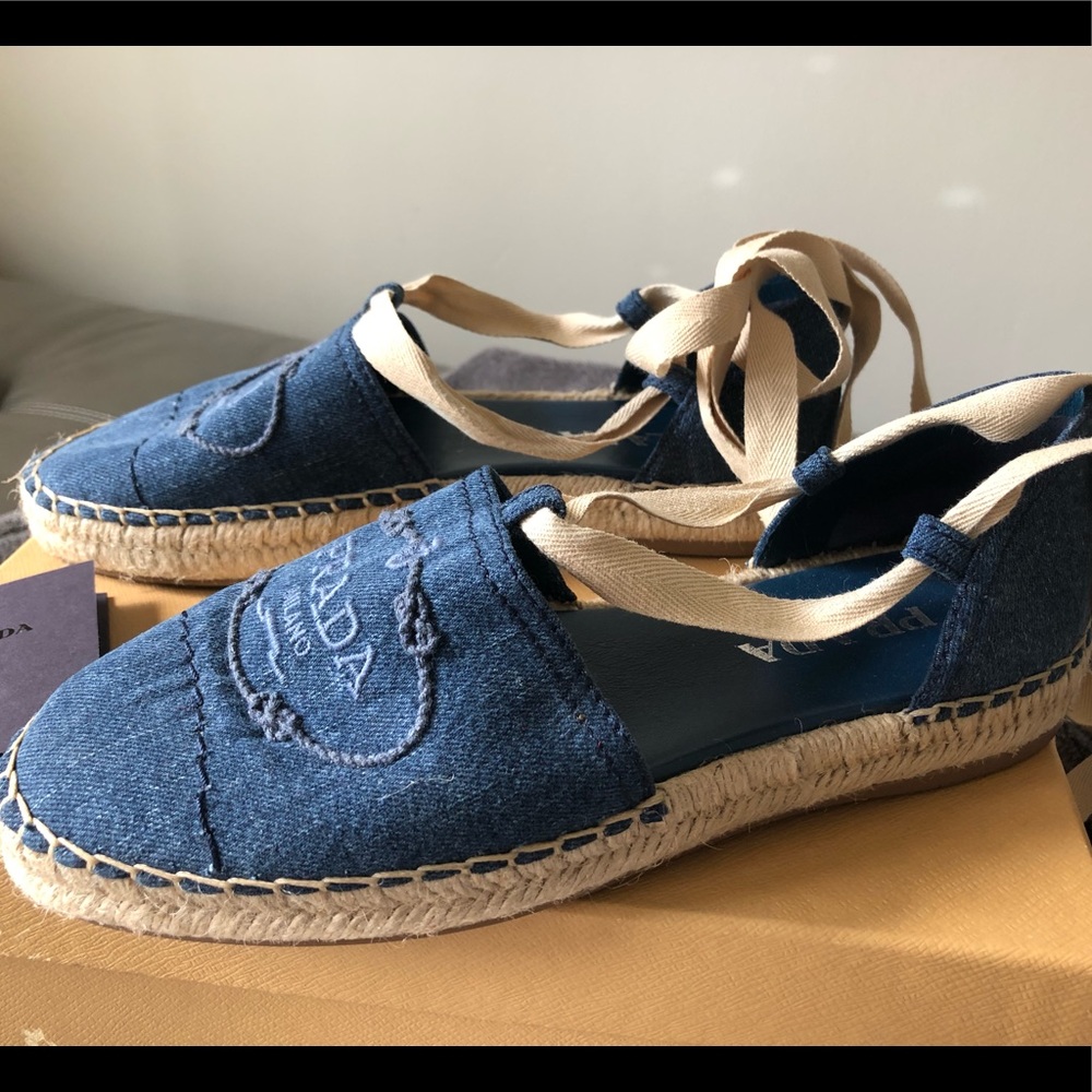Prada Denim espadrilles